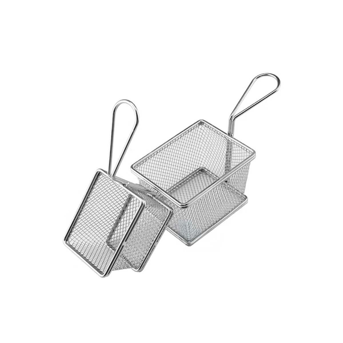 PACK2 SOPORTE METALICO PARA FRITURAS PLATEADO ACERO DURADERO PARA HOGAR Y+REGALO STICKER - 2
