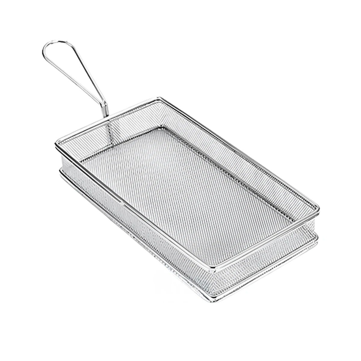 PACK2 RECIPIENTE COMPACTO PARA PAPAS FRITAS PLATEADO 25,5X13X4,5 CM HOGAR Y+REGALO STICKER - 2