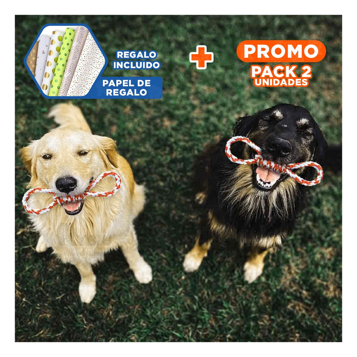 PACK2 CUERDA SOGA 4 NUDOS PET ANARANJADO DE APLICACION MUY UTIL Y+PAPEL REGALO - 1