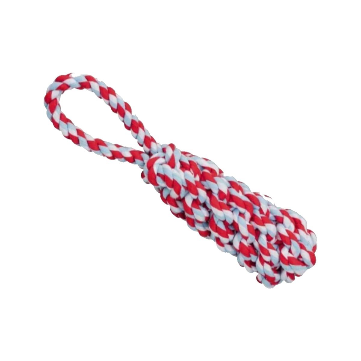 PACK6 JUGUETE DE SOGA DE 4 NUDOS ROJO PARA DISFRUTAR DE SU TARDE Y+REGALO STICKER - 2