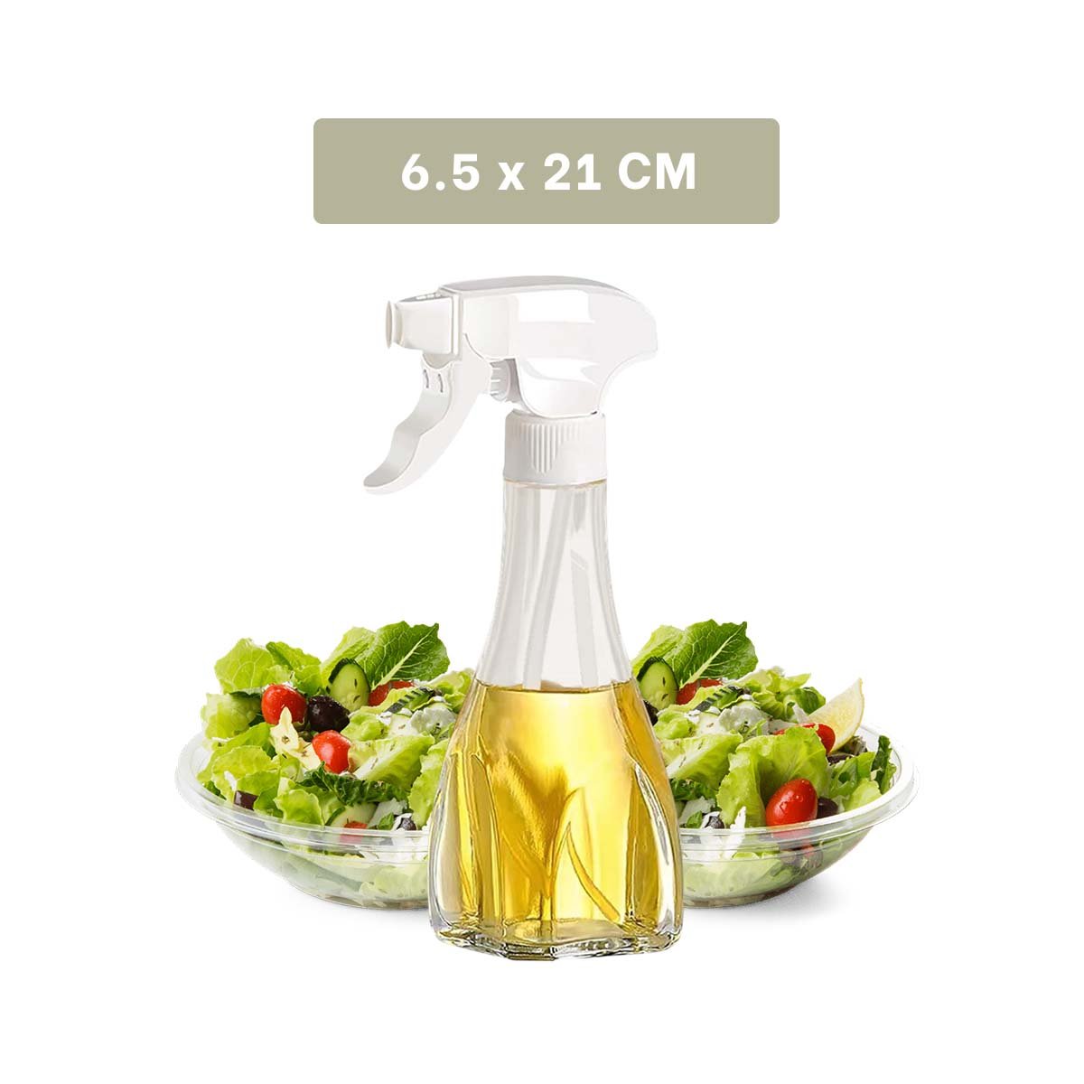 PACK6 SUMINISTRO DE ACEITE SPRAY 240ML BLANCO FACIL DE LIMPIAR Y COMODO PARA COCINAR - 4