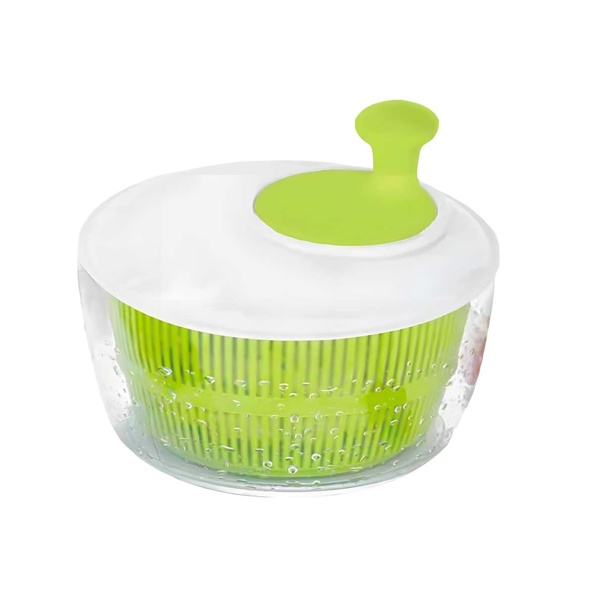 CENTRIFUGADOR DE VERDURAS Y FRUTAS VERDE Y BLANCO DURADERO Y FACIL DE USAR Y+PAPEL REGALO - 1