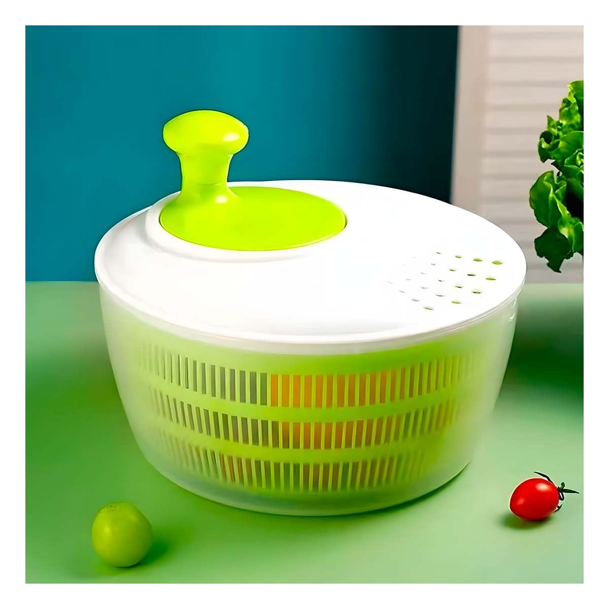 PACK12 SPINNER CENTRIFUGADOR VERDE Y BLANCO PRACTICO Y FUNCIONAL Y+PAPEL REGALO - 3