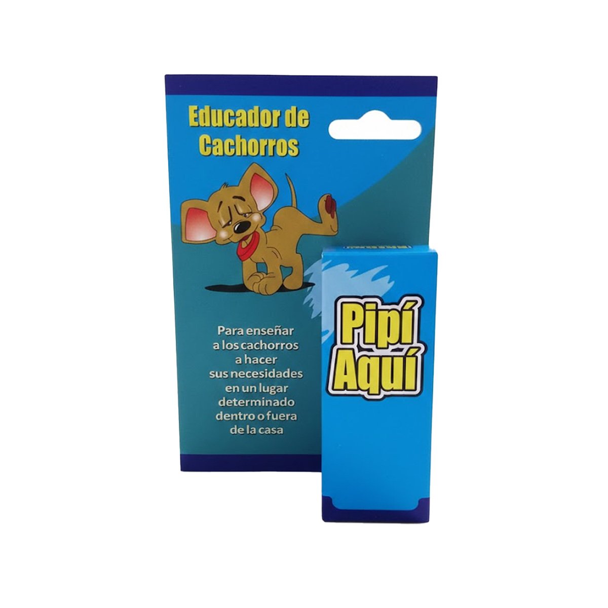 HERRAMIENTA COMODA QUE AYUDA A QUE TU MASCOTA APRENDA DE FORMA SEGURA CELESTE Y+PAPEL REGALO - 1