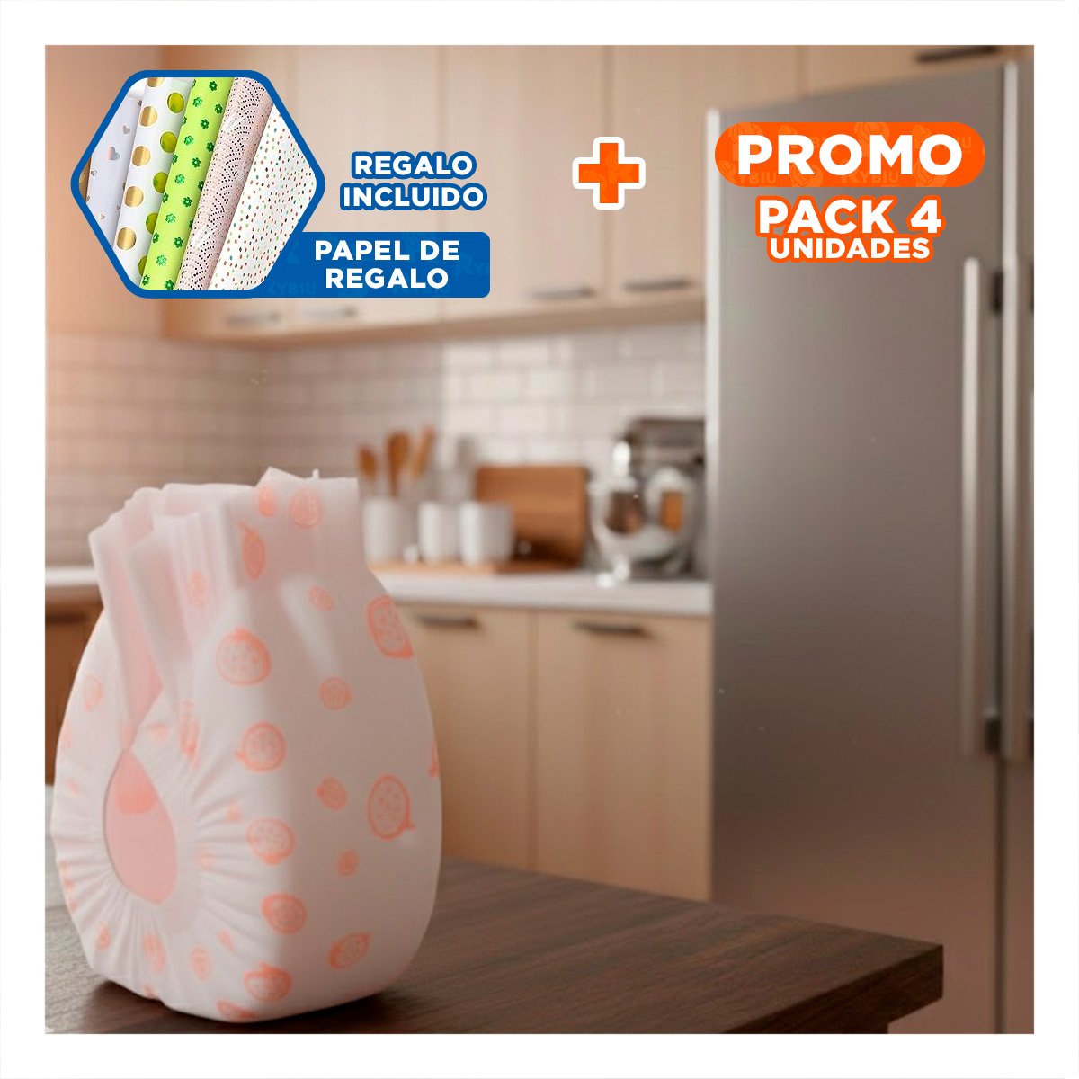 PACK4 ABSORBENTE DE ALTA CAPACIDAD QUE MANTIENE LIMPIO AL PERRO HEMBRA M ROSADO Y+PAPEL REGALO - 1