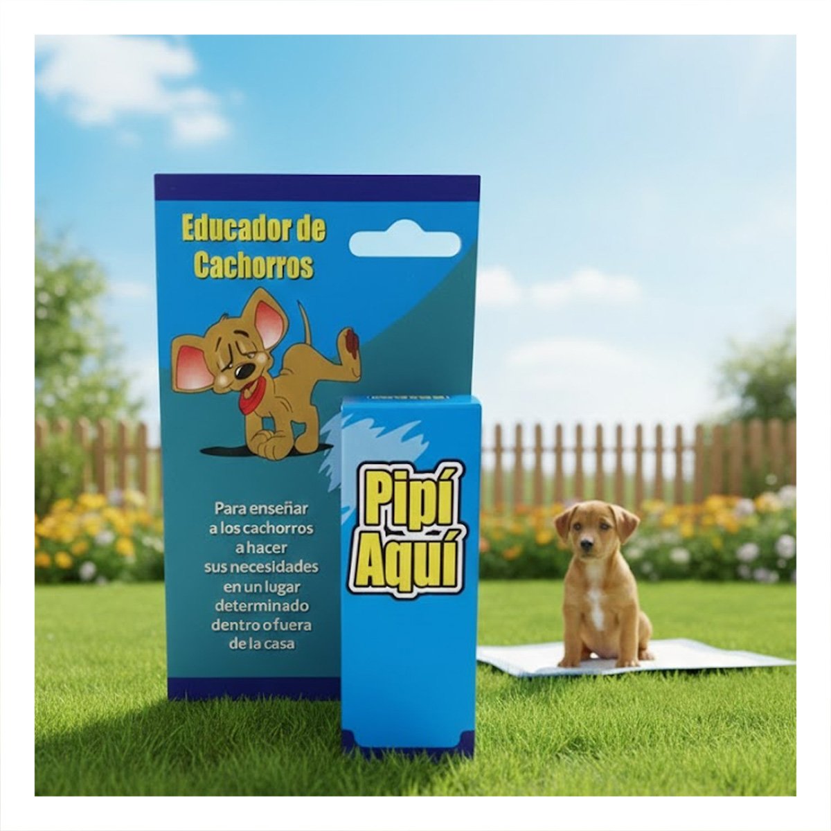 PACK6 PULVERIZADOR ANTI ACCIDENTES CONAROMA SUAVE PARA CACHORROS CELESTE Y+REGALO STICKER - 3
