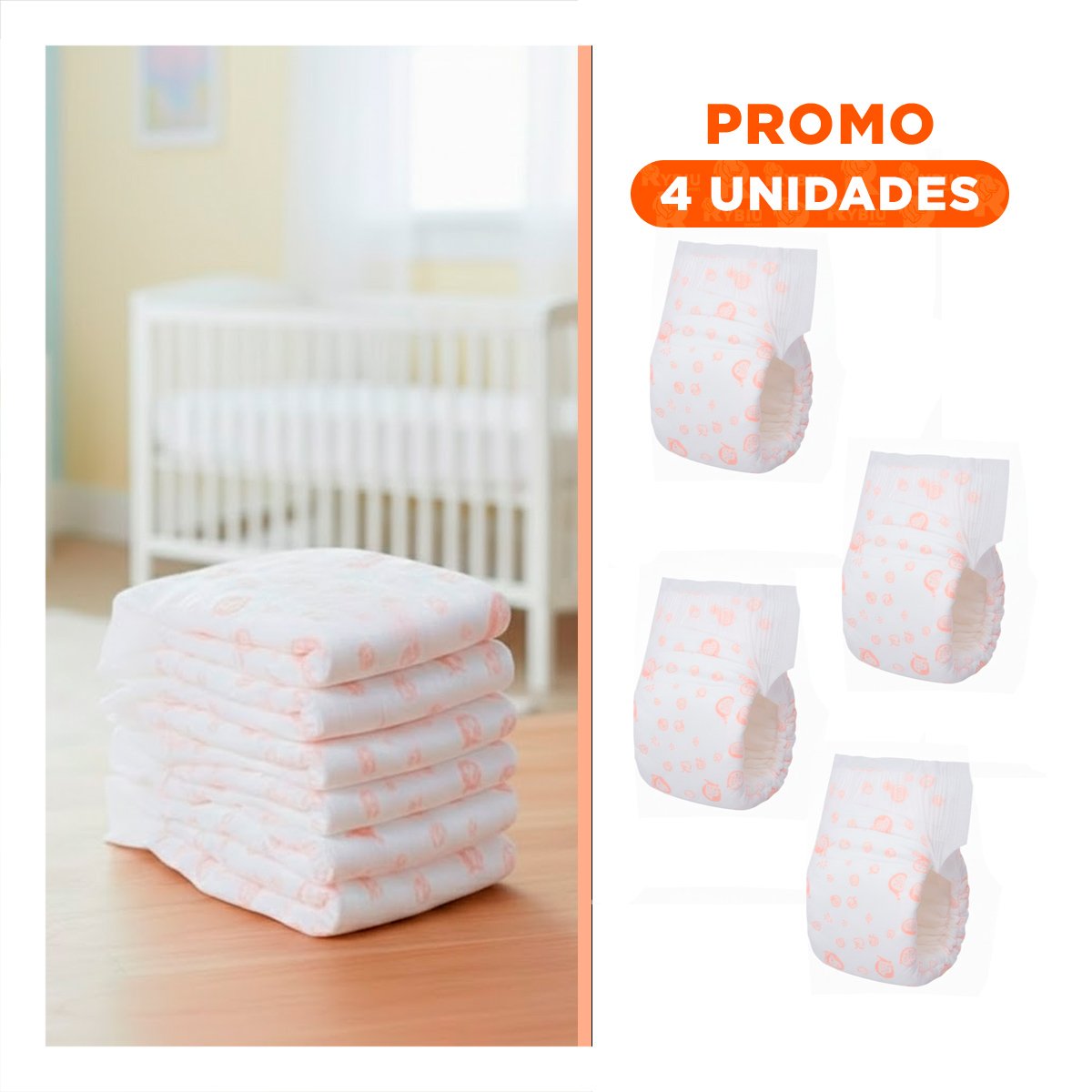 PACK4 ABSORBENTE SUAVE Y SEGURO PARA USO DIARIO DEL PERRO HEMBRA M ROSADO Y+REGALO STICKER - 1