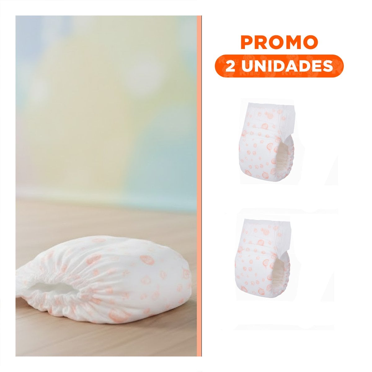 PACK2 CALZON SANITARIO CON AJUSTE FLEXIBLE PERRO HEMBRA TALLA XL ROSADO - 1