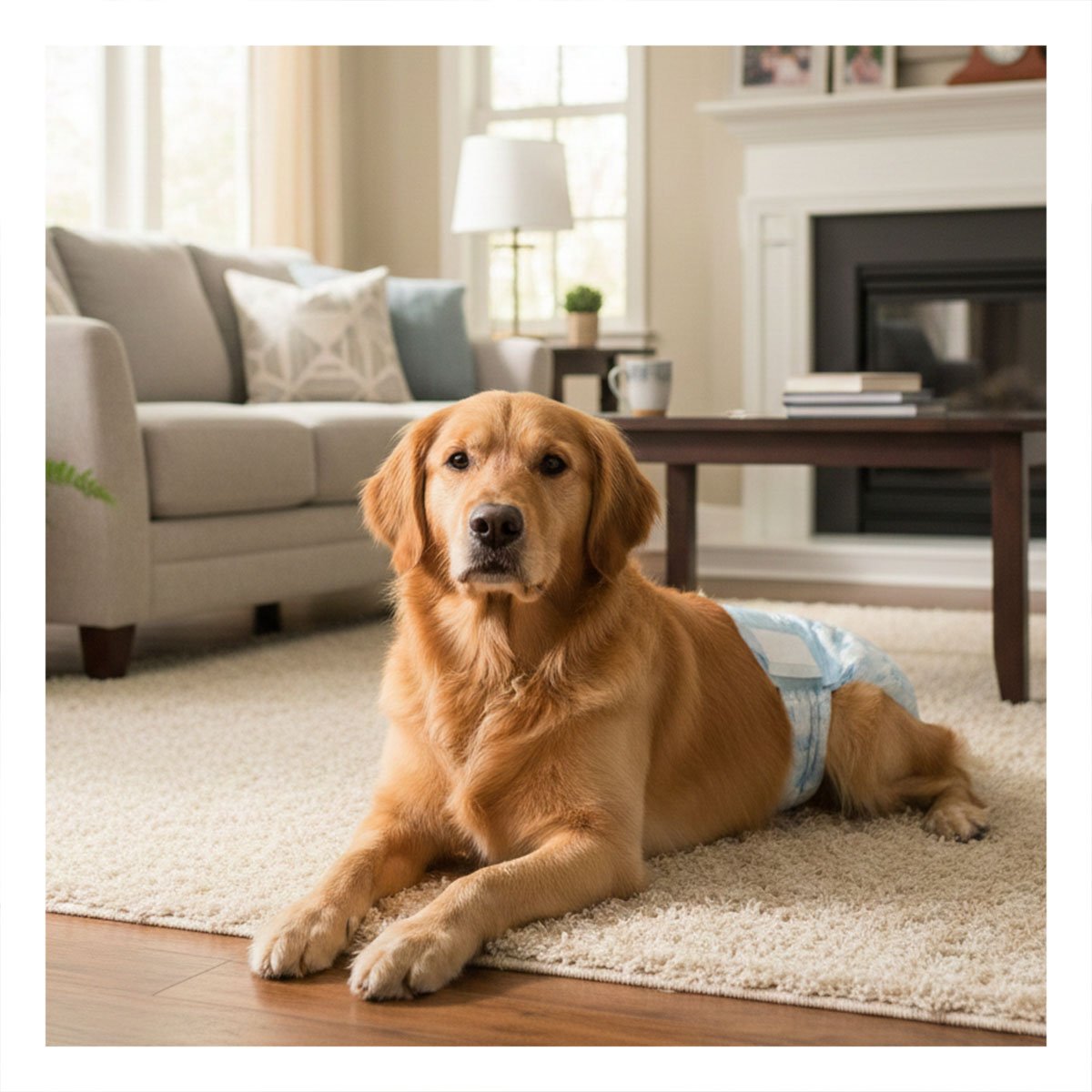 PACK4 PAQUETE SANITARIO COMODO Y PRACTICO PARA USO DIARIO DEL PERRO MACHO XL VERDE - 3