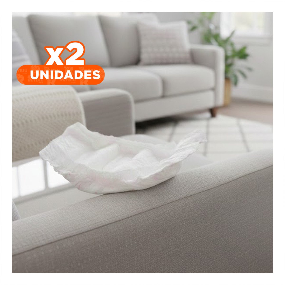 PACK2 CALZON DE PROTECCION PARA USO EN DEPARTAMENTO PERRO HEMBRA TALLA XL ROSADO Y+PAPEL REGALO - 1