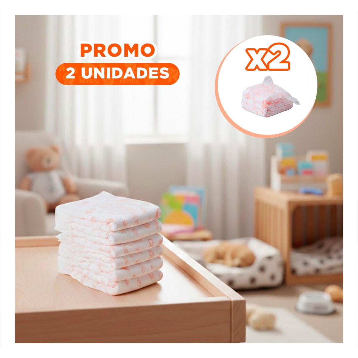 PACK2 BANDA PARA MANTENER LIMPIO EL HOGAR PERRO HEMBRA TALLA S ROSADO Y+REGALO STICKER - 1