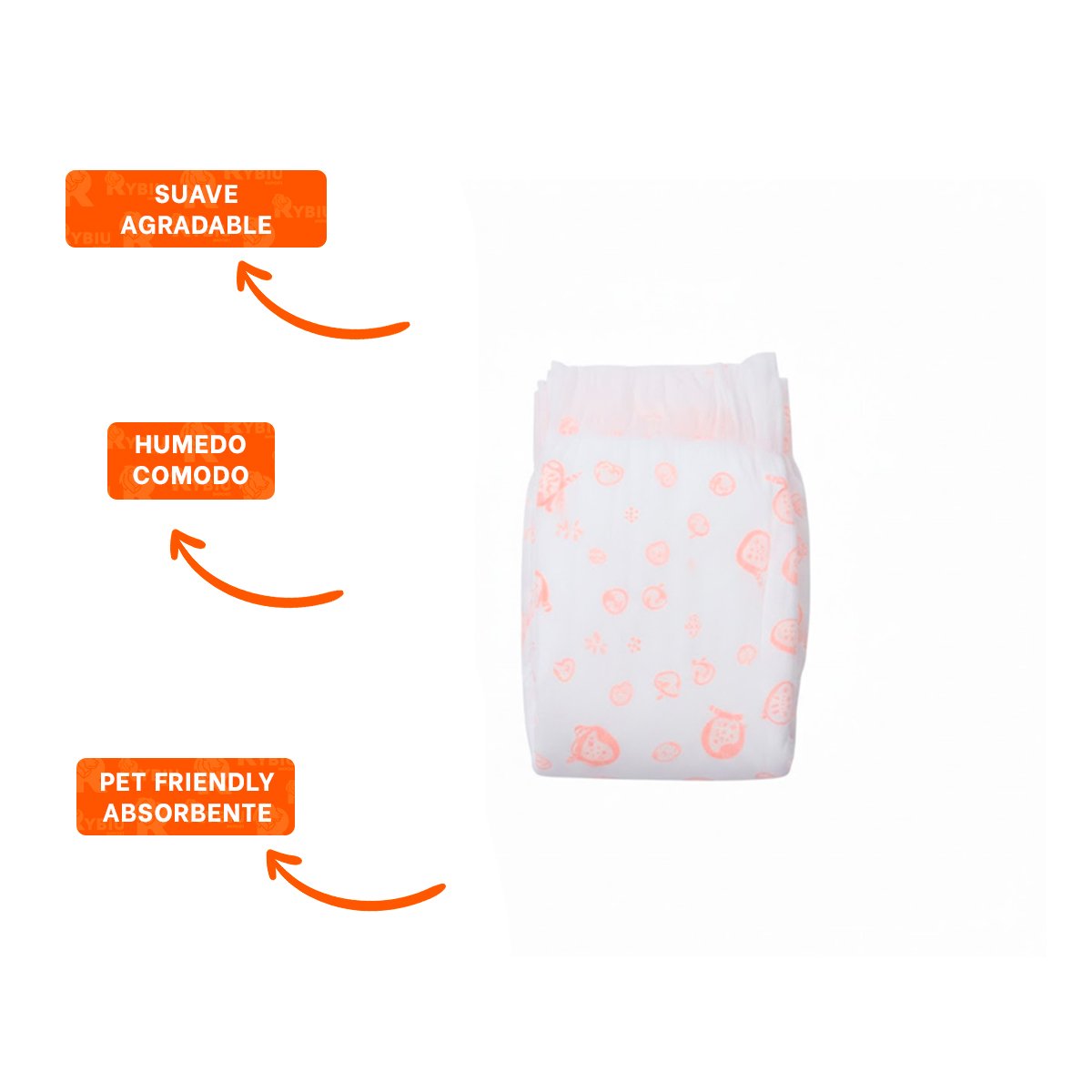 CUBRECOLA AJUSTABLE QUE PROTEGE LA ROPA Y MUEBLES PERRO HEMBRA L ROSADO - 3