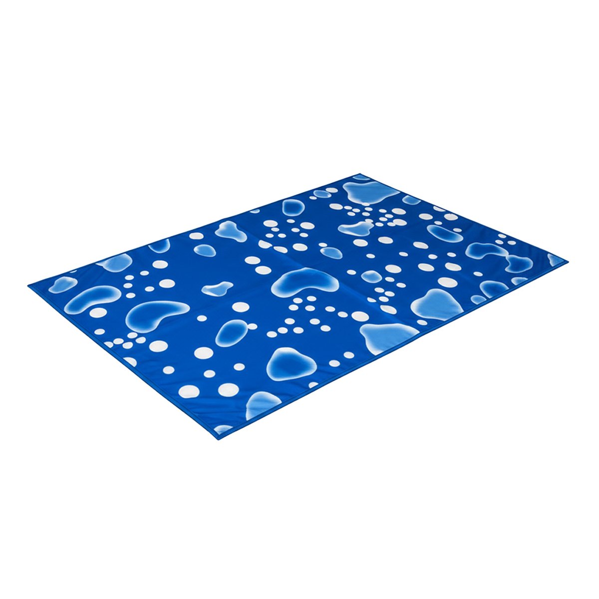PACK2 ALFOMBRA PARA GATO EN ESPACIO INTERIOR 50X90CM L AZUL ESTILO BURBUJAS Y+REGALO STICKER - 2