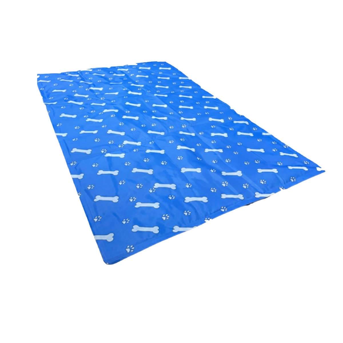 COLCHONETA PARA INTERIOR DEL HOGAR ESTILO HUESITOS 50X90CM L AZUL Y+REGALO STICKER - 3