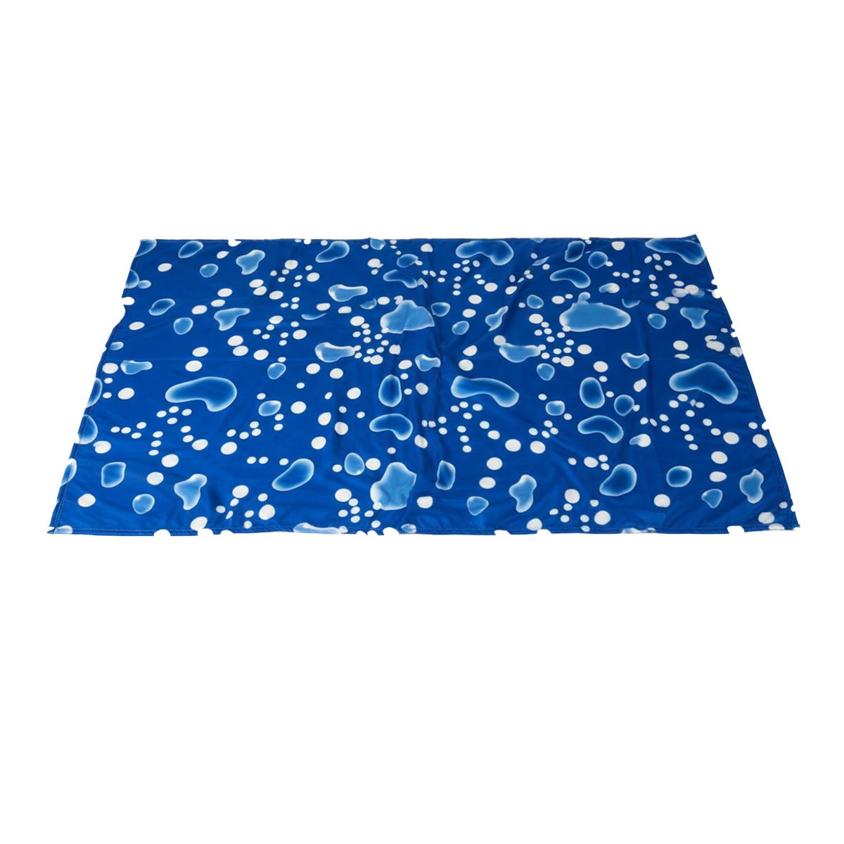 TAPIZ PARA GATO EN TEMPORADA DE VERANO 50X90CM L AZUL ESTILO BURBUJAS Y+REGALO STICKER - 3