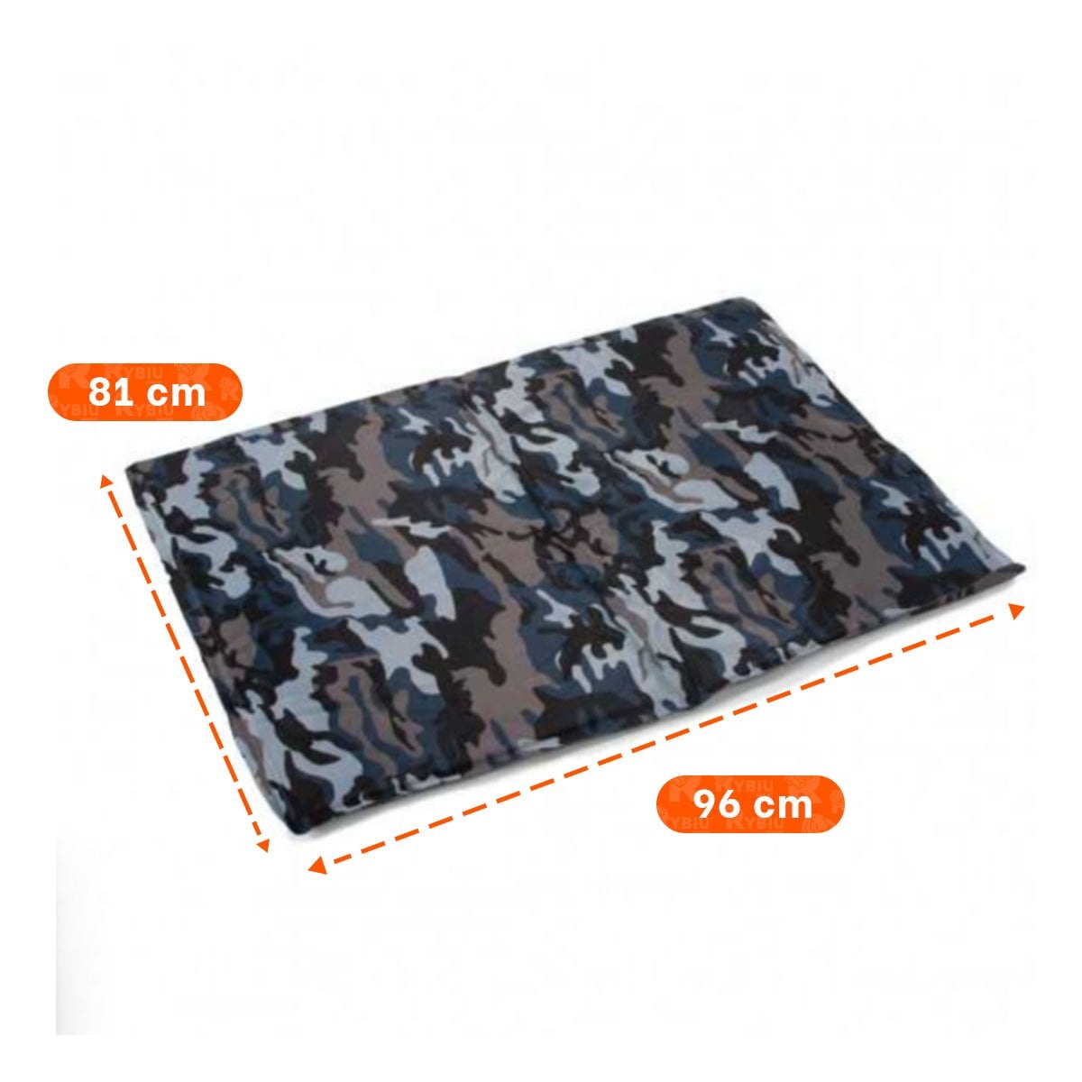 PACK2 CUBREPISO QUE EVITA EL CALOR DURANTE DIAS CALIDOS 81X96CM XL MILITAR Y+PAPEL REGALO - 4