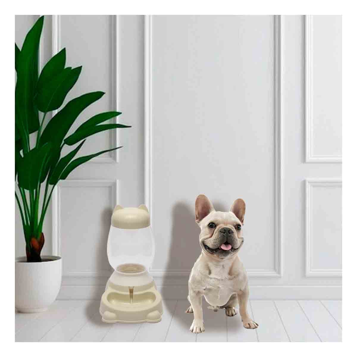PACK12 FUENTE LIGERA BEIGE CON BIDON AUTOMATICO Y GATO PARA MEJOR COMODIDAD Y+REGALO STICKER - 3