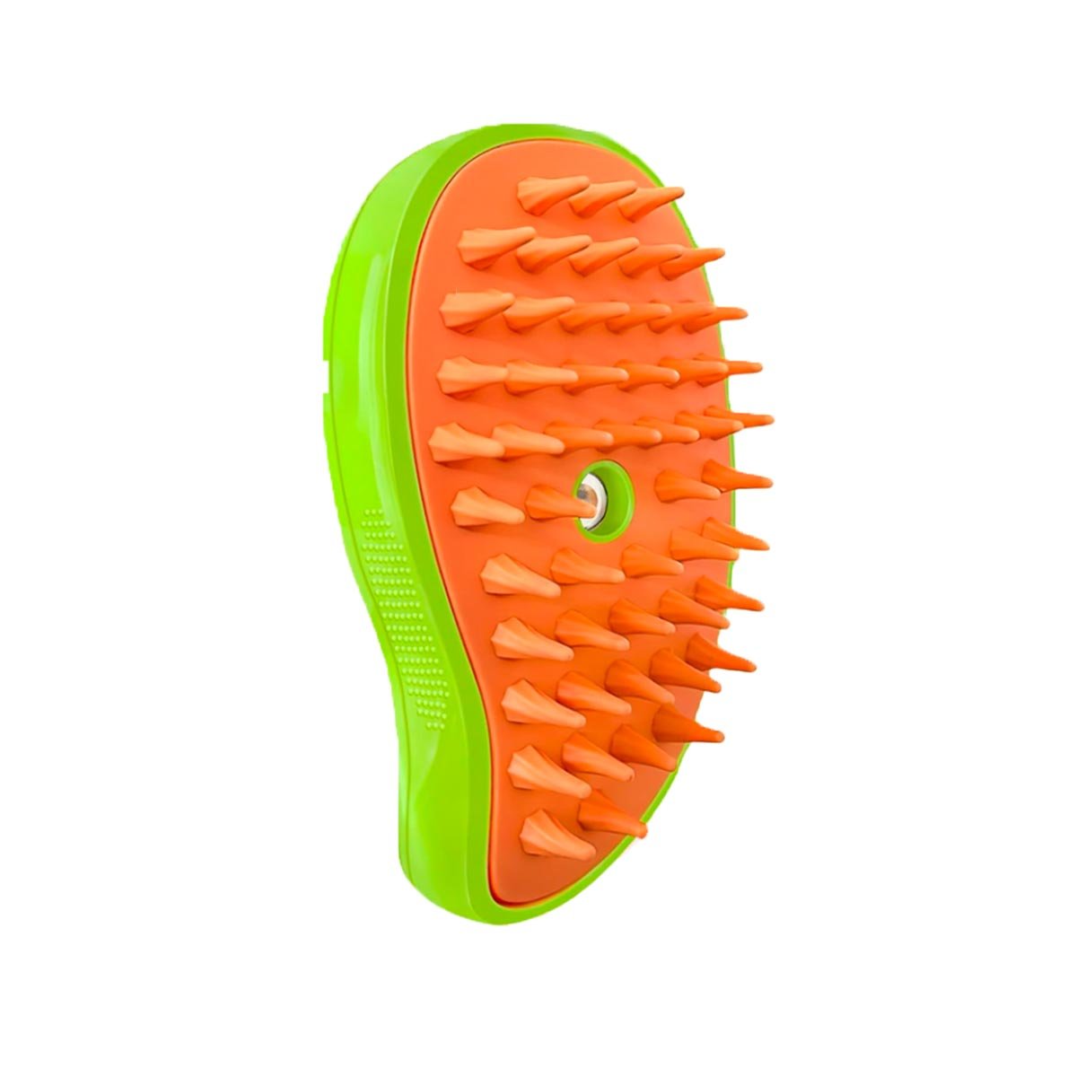 PACK6 PEINE CON FUNCION DE VAPOR EN COLOR VERDE Y NARANJA PARA MASCOTAS Y+REGALO STICKER - 2