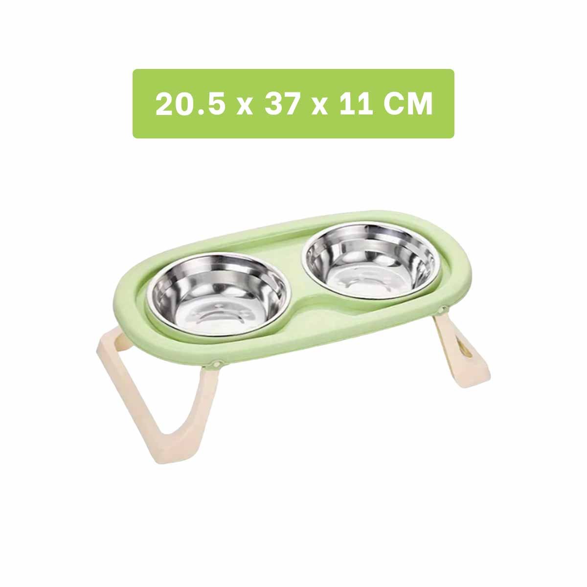 PACK6 BANDEJA EN COLOR VERDE DOBLE ELEVADA PLEGABLE Y DESMONTABLE Y+PAPEL REGALO - 4