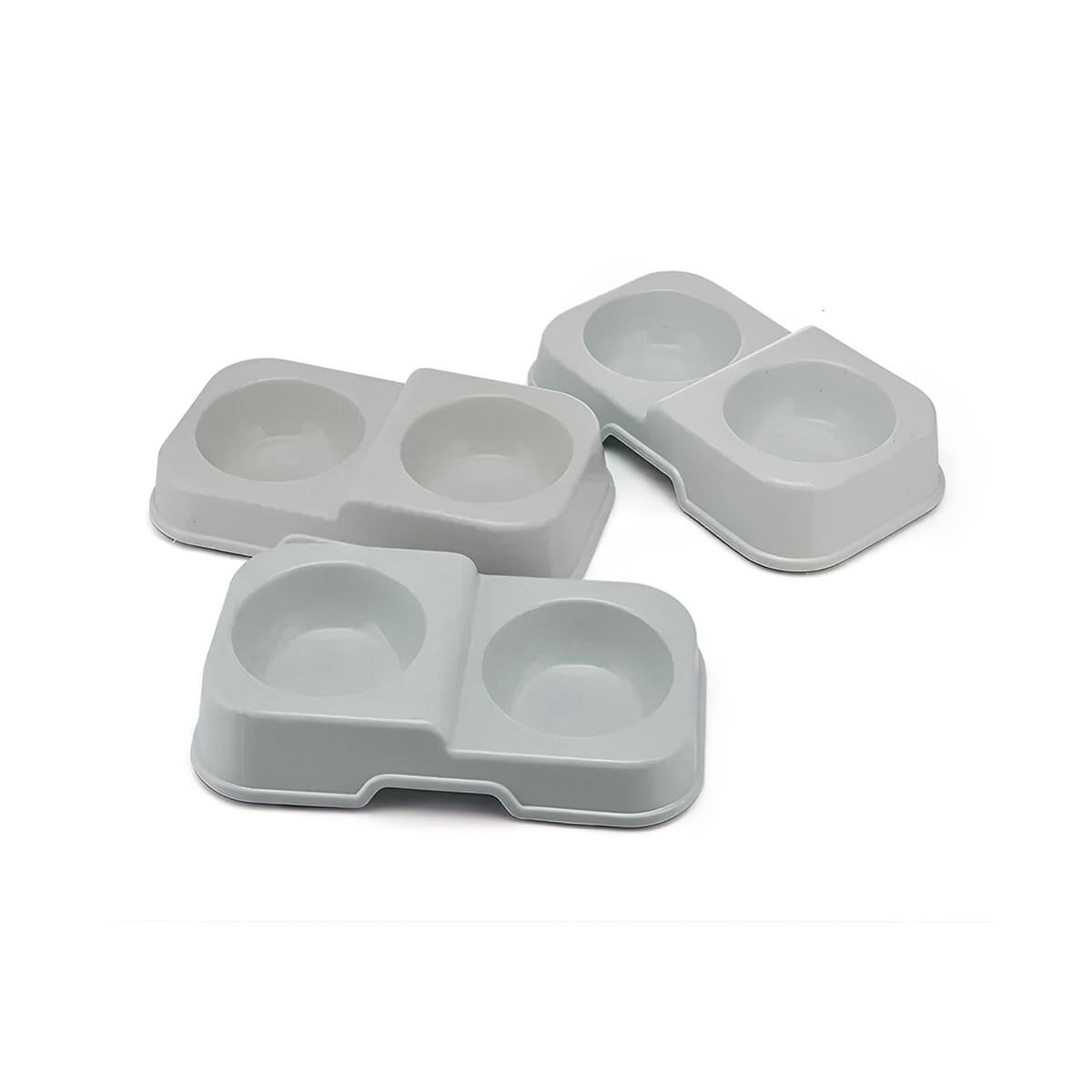 PACK4 PLATO DOBLE EN COLOR VERDE CON PLATOS DESMONTABLES Y DOS NIVELES COMODO Y+PAPEL REGALO - 3