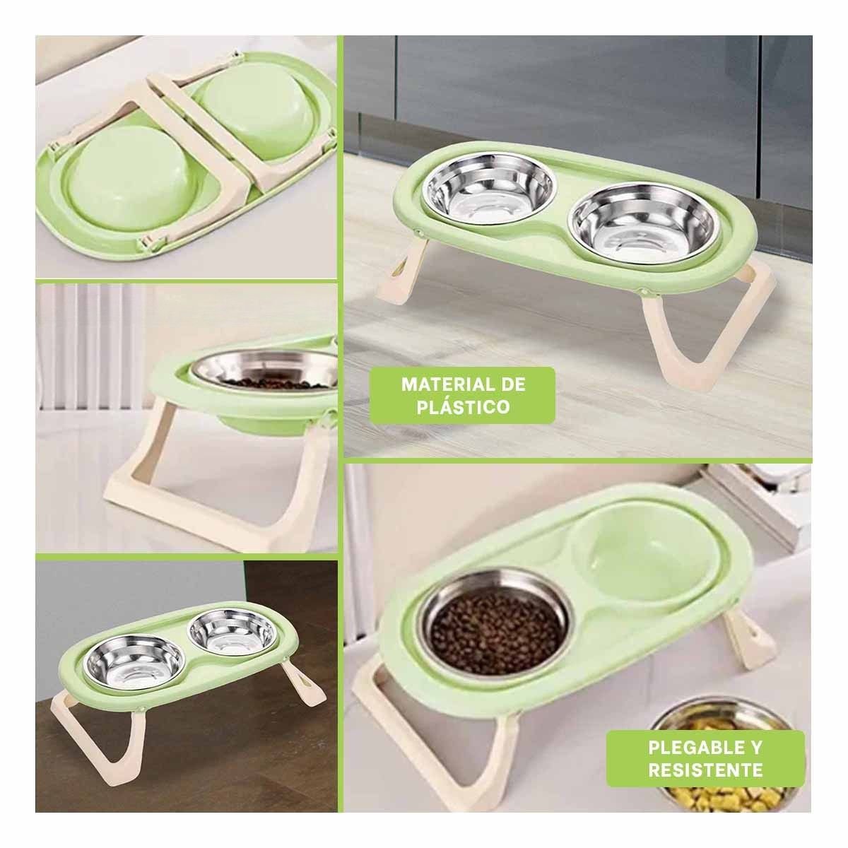 PACK12 BANDEJA PLEGABLE EN COLOR VERDE DOBLE ELEVADA Y DESMONTABLE FACIL Y+PAPEL REGALO - 2