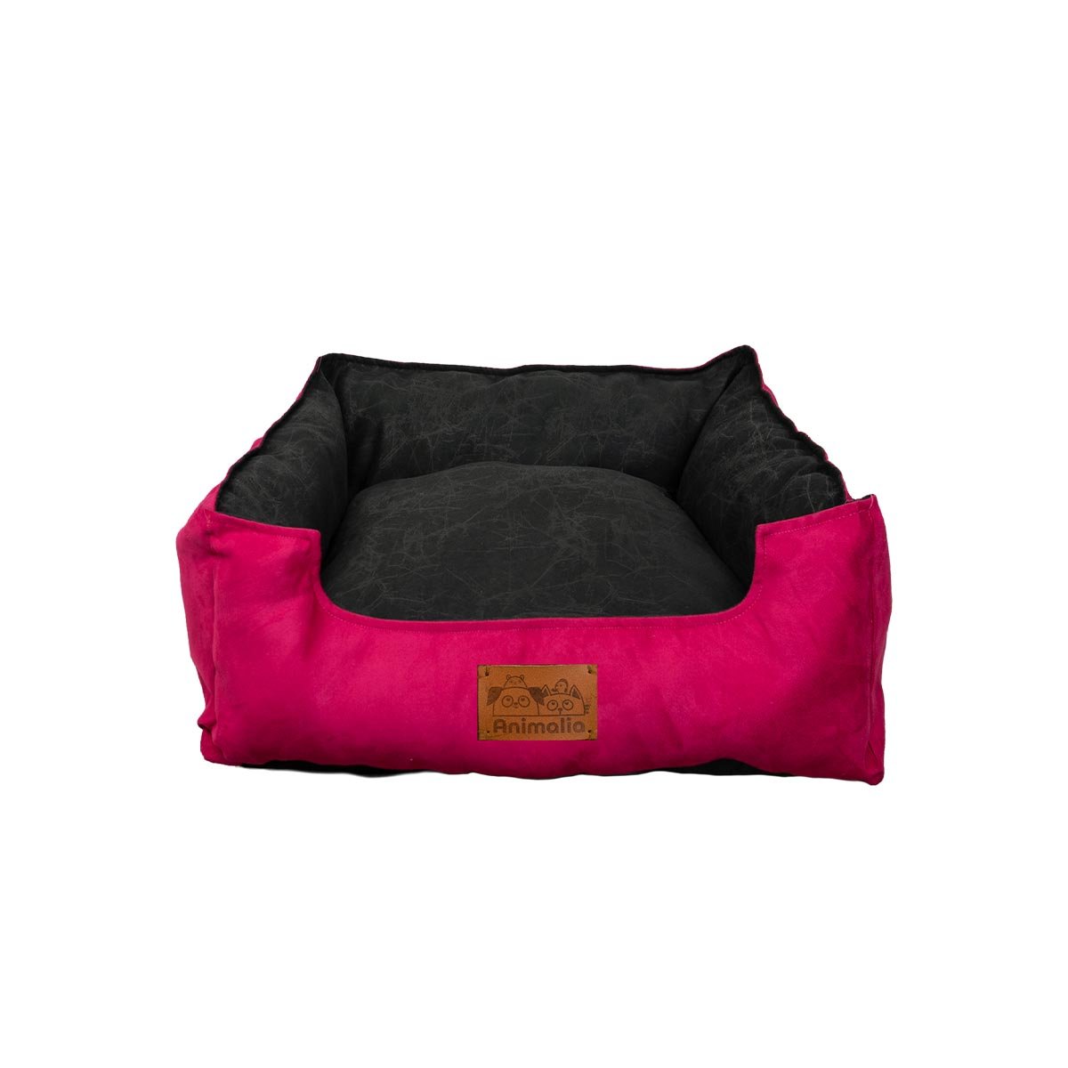 PACK4 ESPACIO FUCSIA PARA PERRO TALLA S CON CENTRO NEGRO Y+PAPEL REGALO - 3