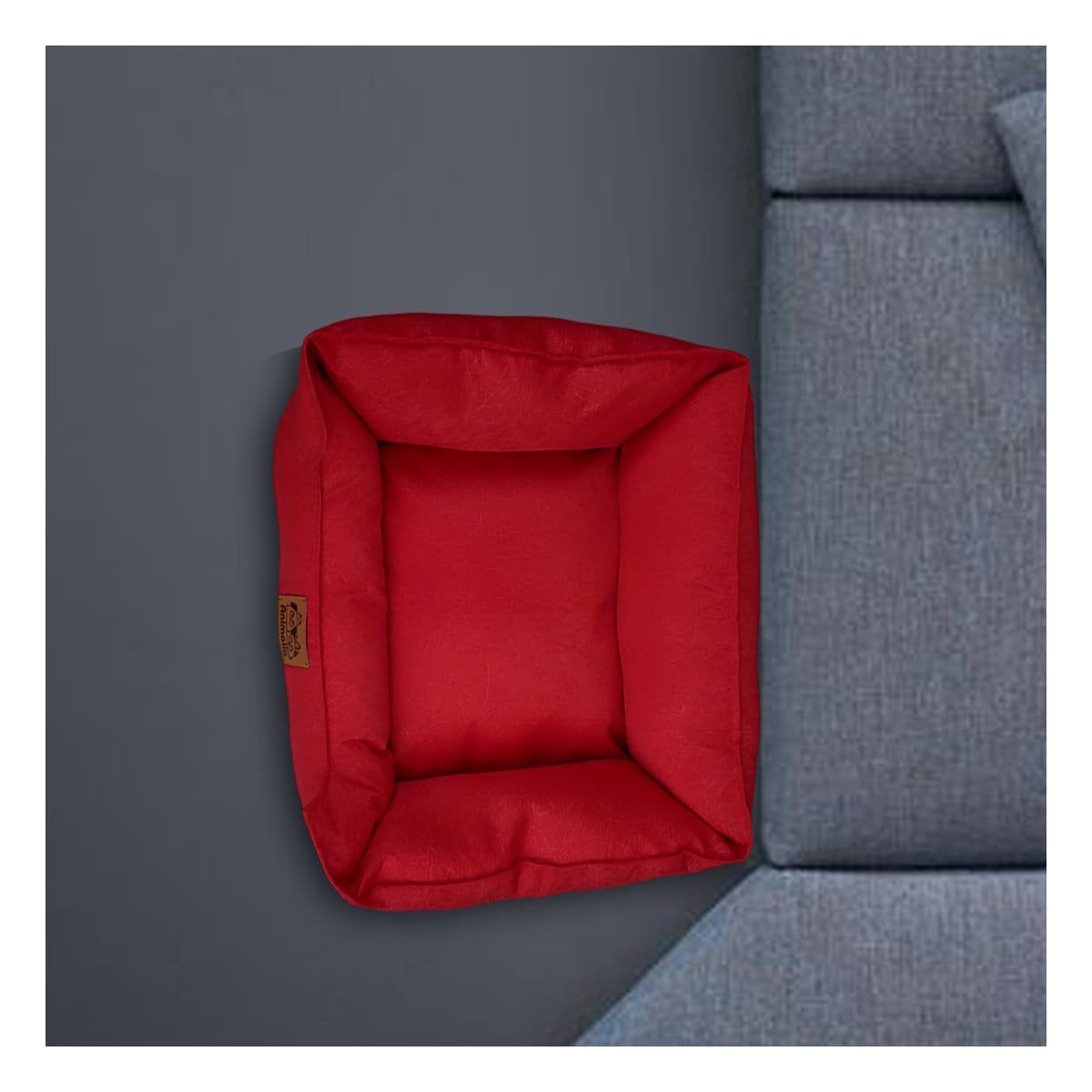 COLCHON ROJO PARA PERRO TALLA S CON COMPLETO Y+POST IT - 2