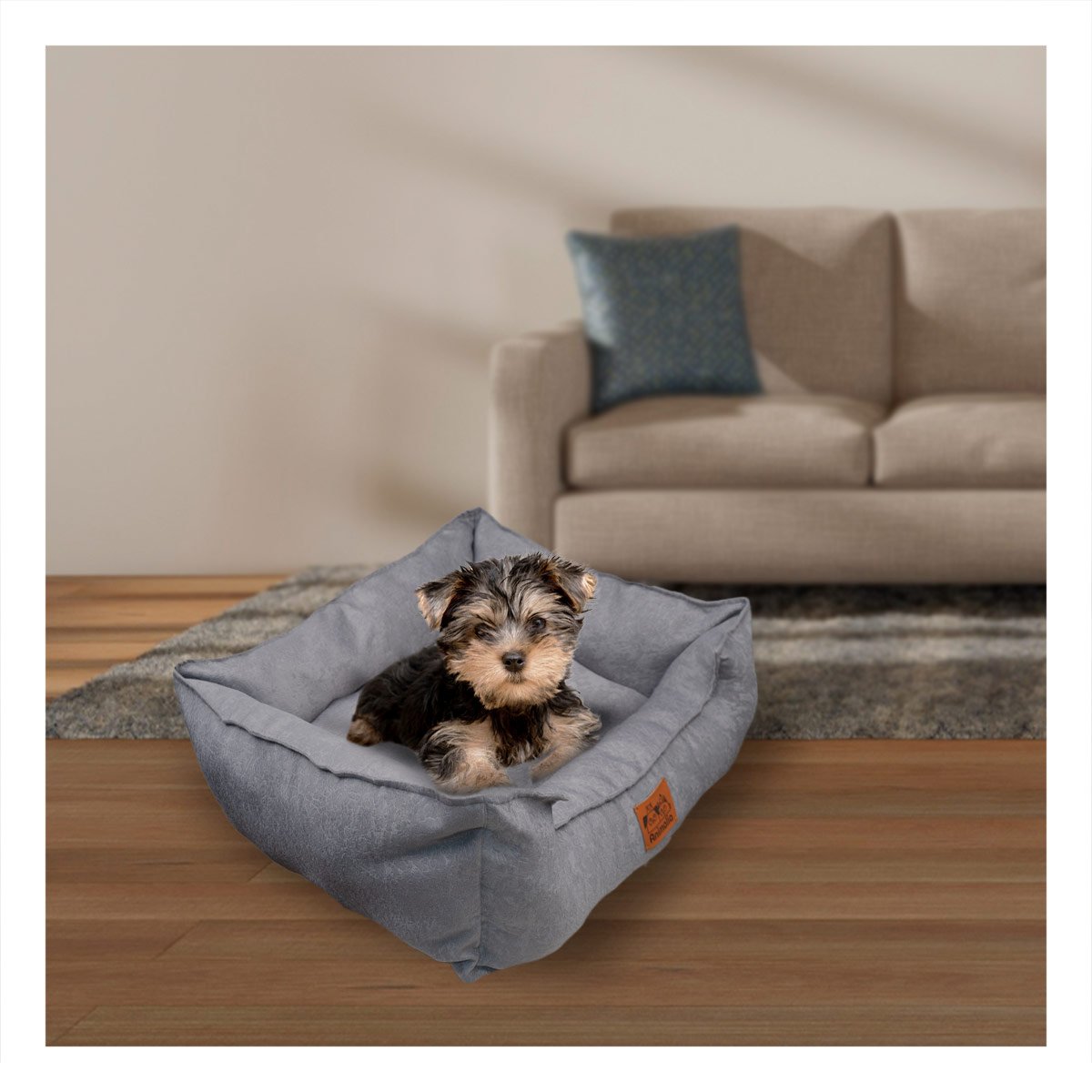 CAMA PLOMO PARA PERRO TALLA S CON COMPLETO Y+LIGAS REGALO - 2