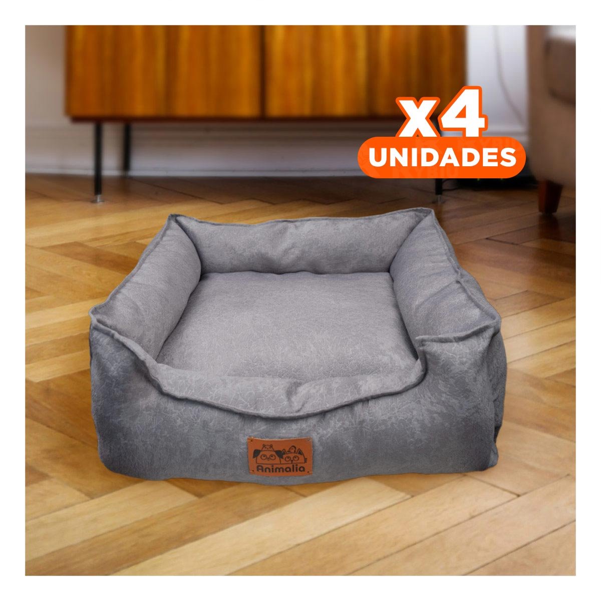 PACK4 BASE PLOMO PARA PERRO TALLA S CON COMPLETO - 1