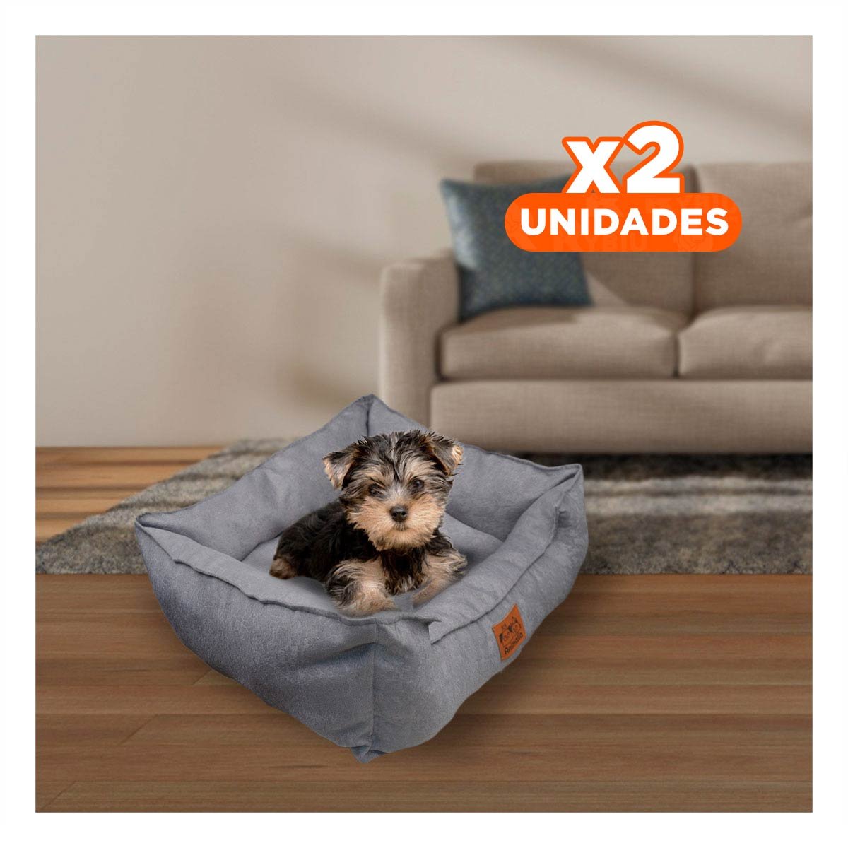 PACK2 DESCANSO PLOMO PARA PERRO TALLA S CON COMPLETO Y+REGALO STICKER - 1
