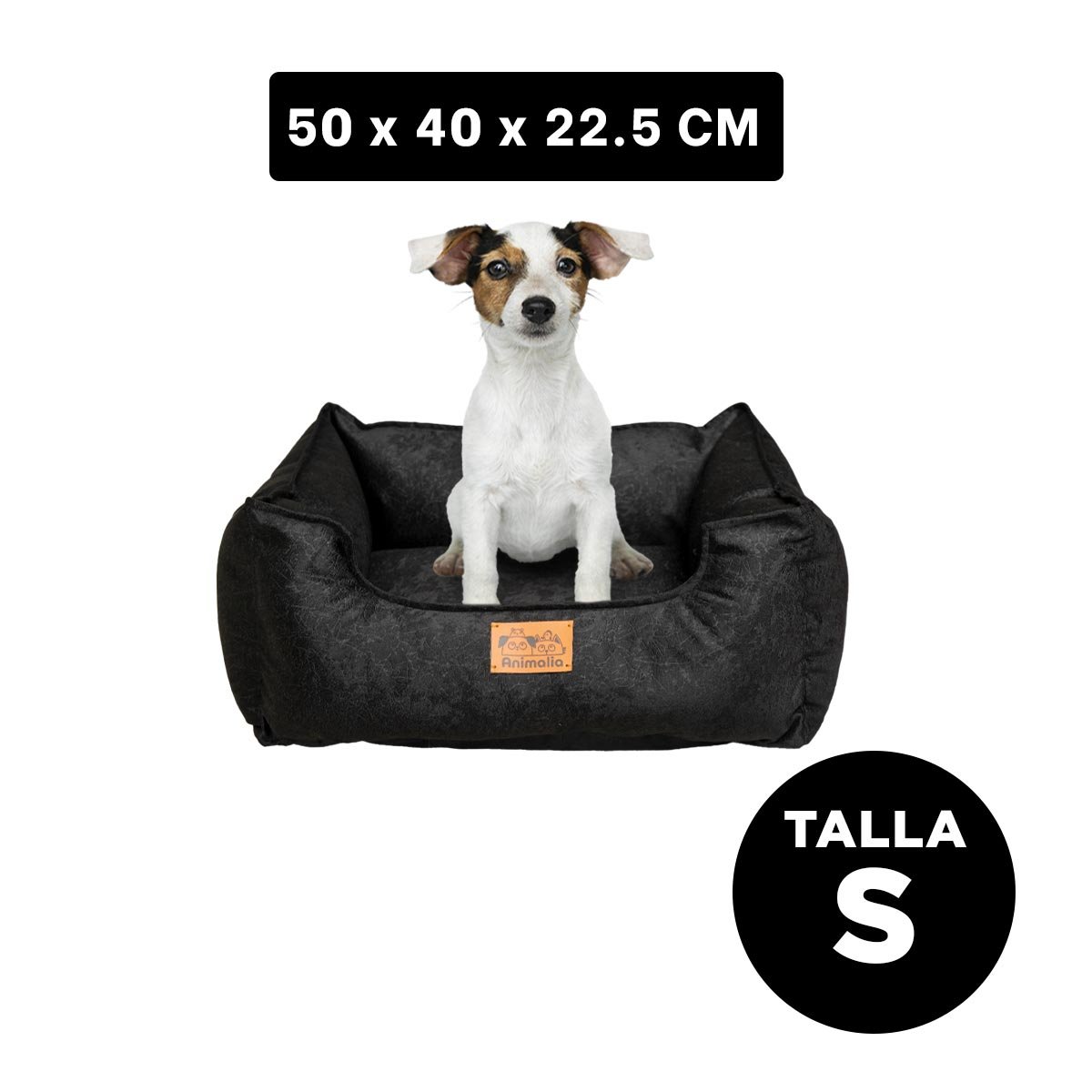 PACK4 NIDO NEGRO PARA PERRO TALLA S CON COMPLETO Y+REGALO STICKER - 4