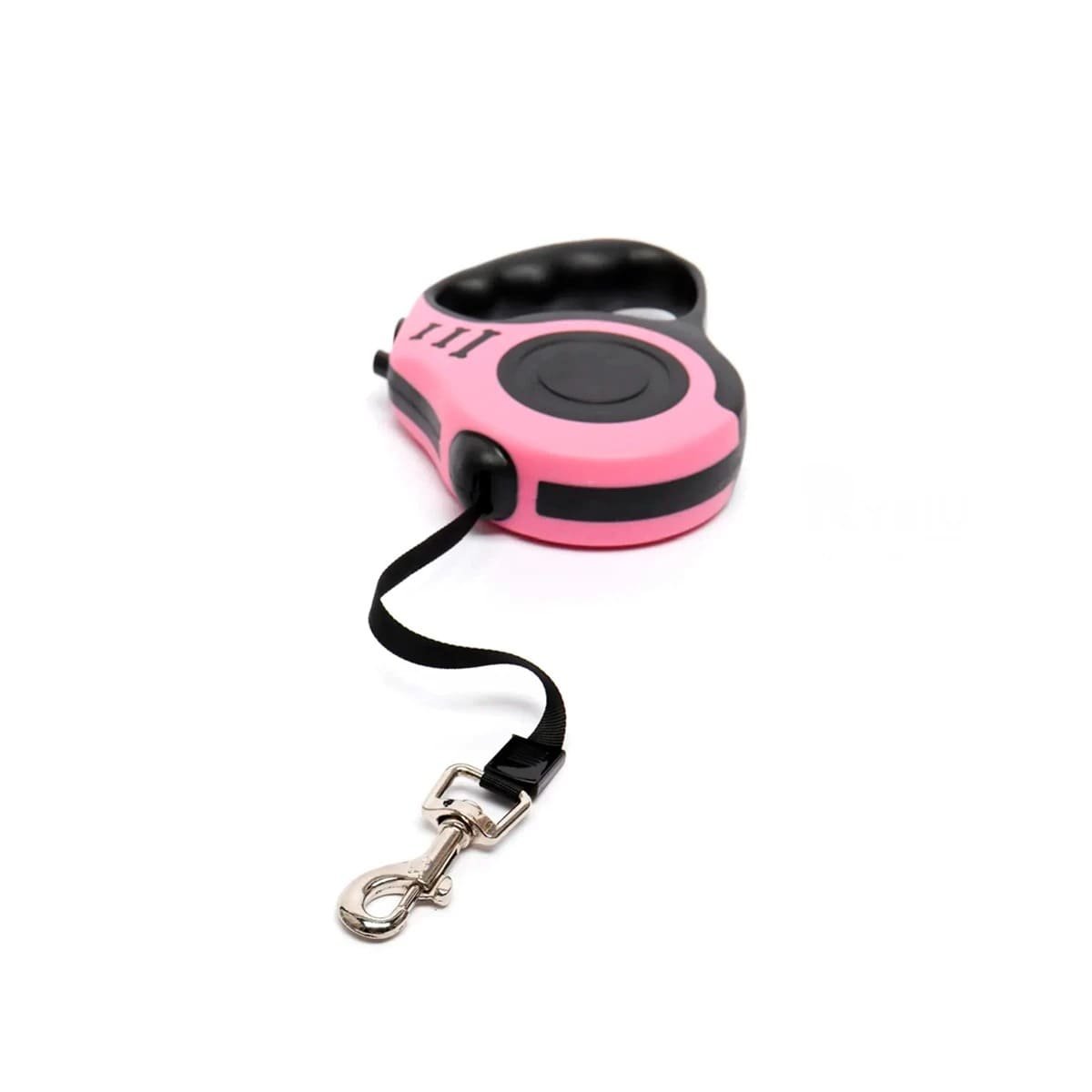 PACK4 HILO AJUSTABLE ROSADO 5 METROS PARA MASCOTAS CON LONGITUD 5 METROS Y+PAPEL REGALO - 3