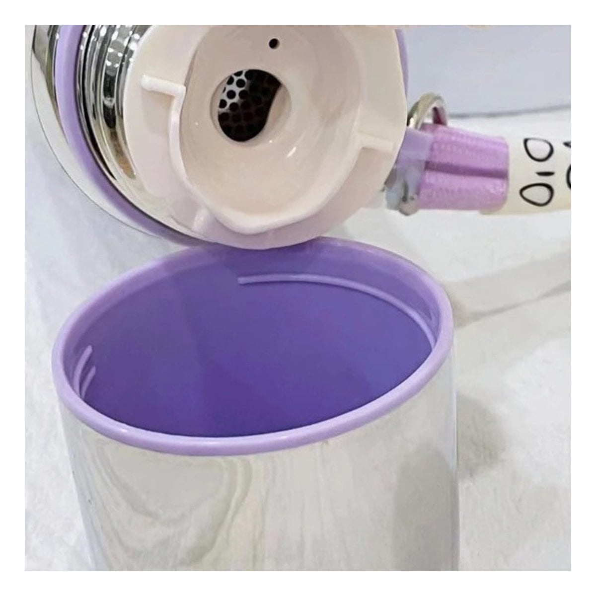 PACK4 ENVASE LILA 500ML PARA USO DIARIO EN OFICINA HOGAR Y PICNIC - 2