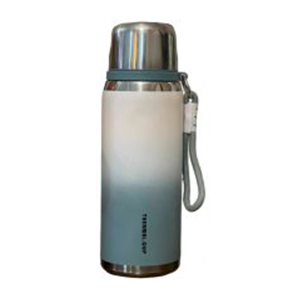 VASO 800ML AZUL CON TAPA SEGURA Y DISEÑO MODERNO PARA OFICINA Y HOGAR Y+PAPEL REGALO - 1