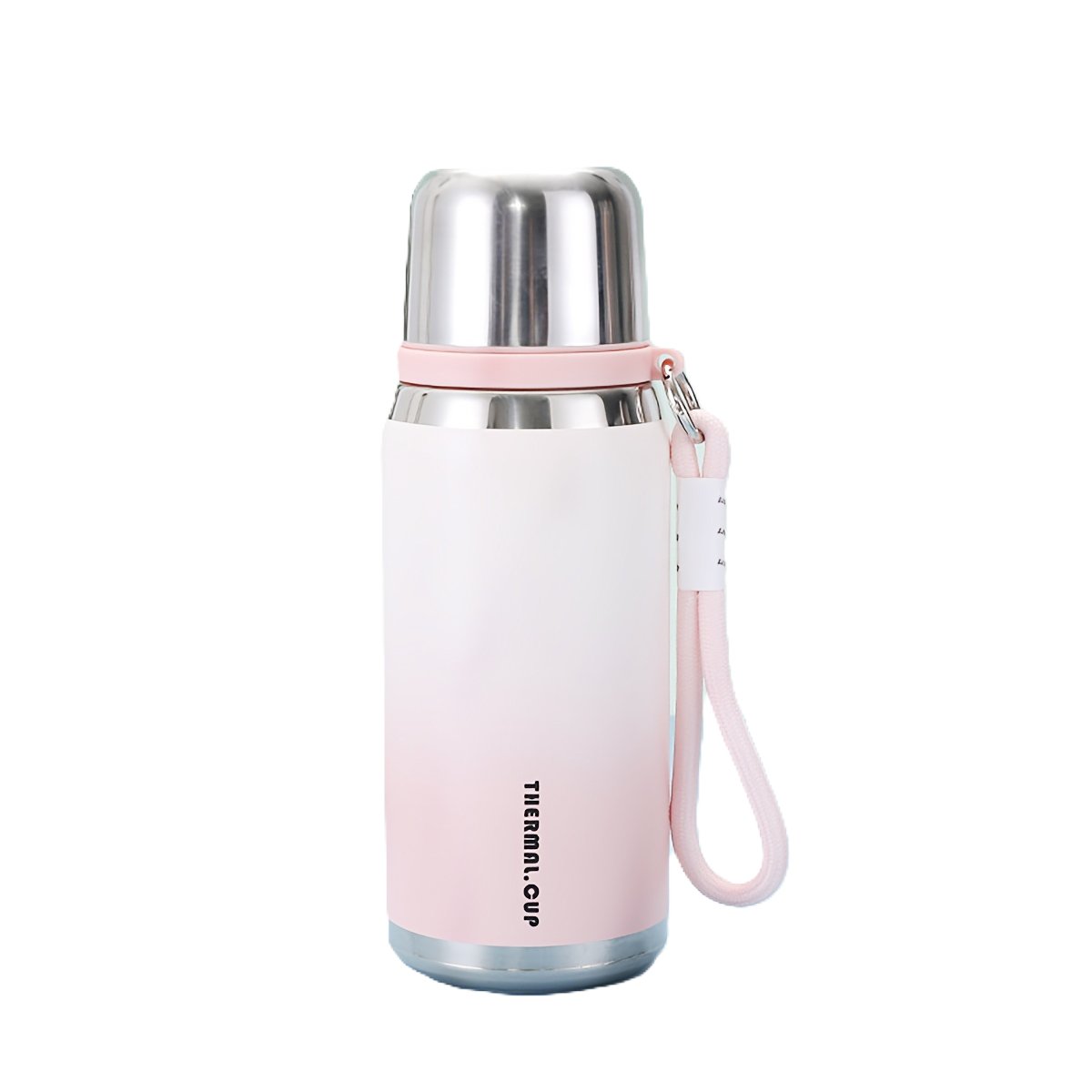VASO 800ML ROSADO RESISTENTE Y DURADERO PARA LLEVAR BEBIDAS A TODOS LADOS Y+REGALO STICKER - 3