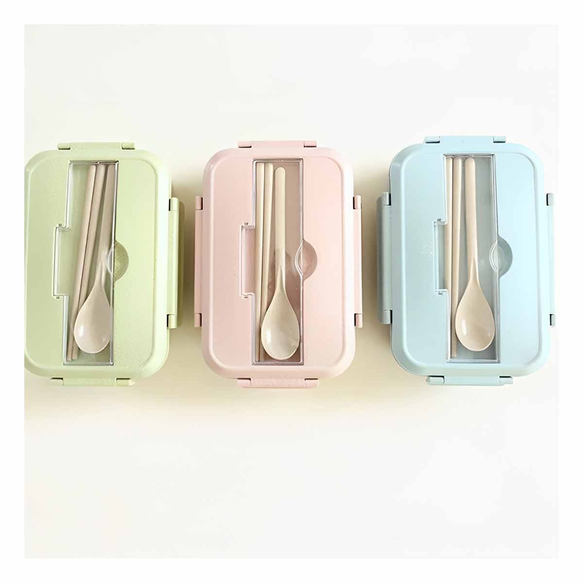 PACK2 ENVASE DE VIDRIO CON CUBIERTOS PARA PREPARACIONES RAPIDAS TAPA VERDE Y+PAPEL REGALO - 5