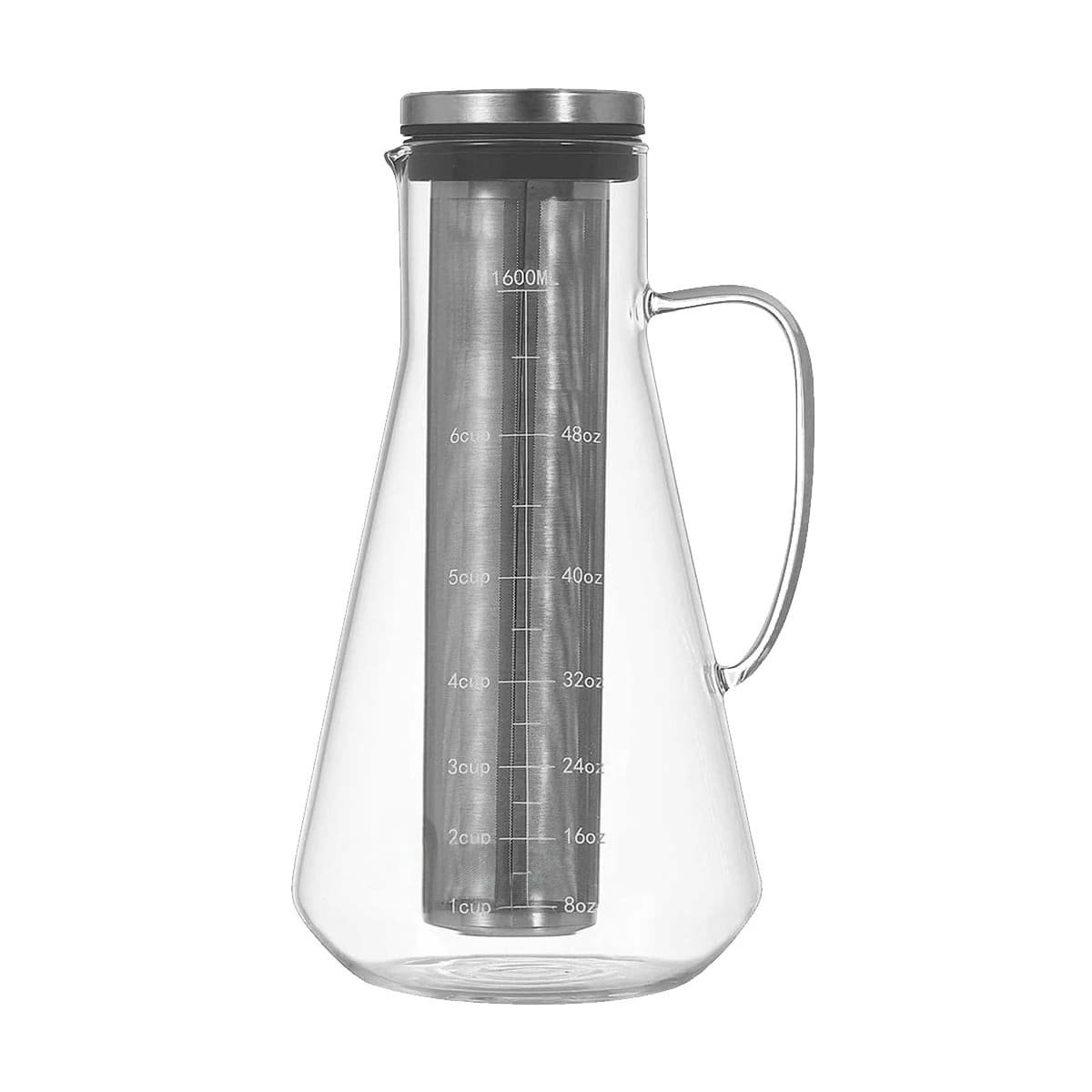 PACK2 CONTENEDOR MODERNO DE VIDRIO TRANSPARENTE 26 X 13,5 CM PARA COCINA Y+REGALO STICKER - 2