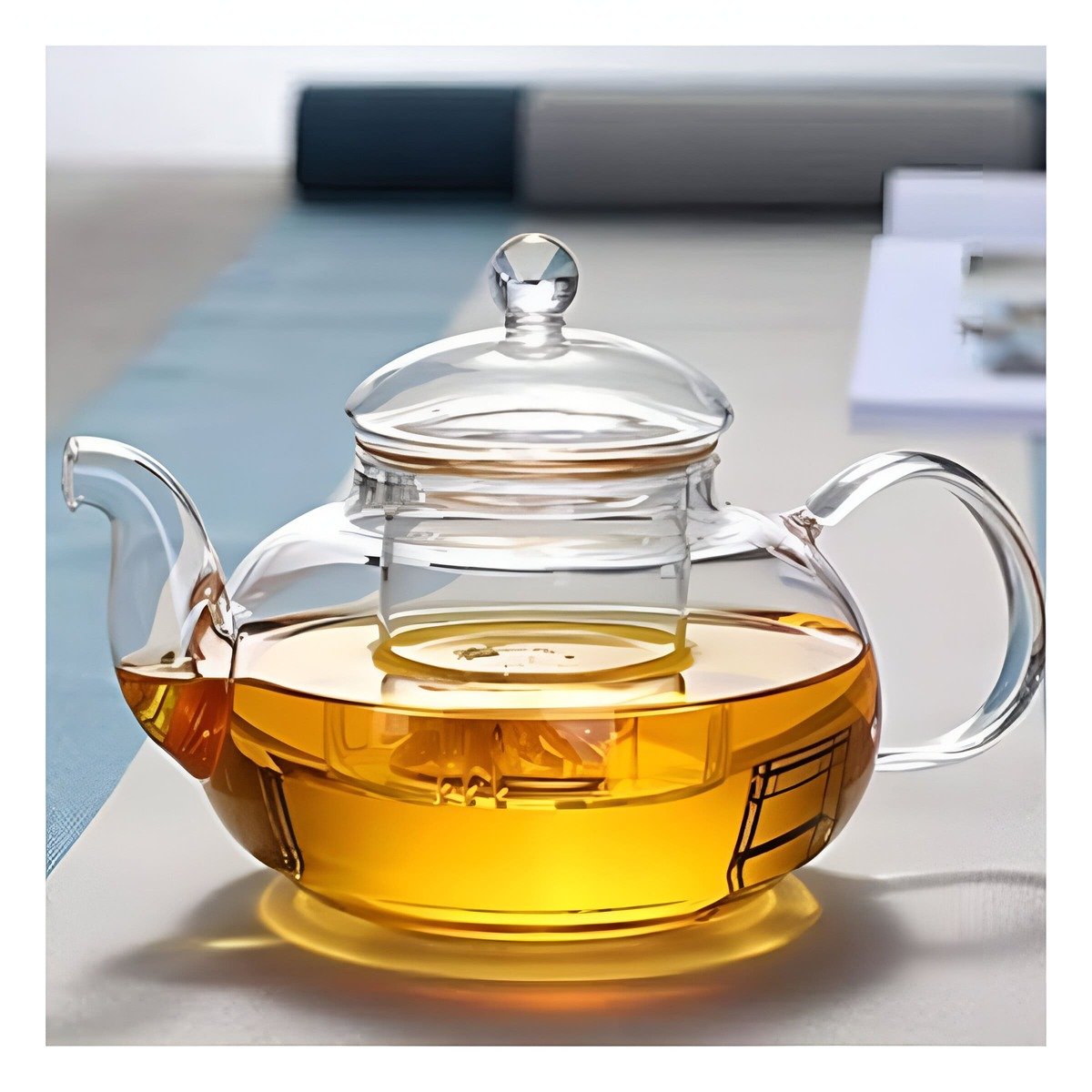 RECIPIENTE COMPACTO PARA SERVIR TE FRÍO O CALIENTE 800 ML Y+LIGAS REGALO - 2