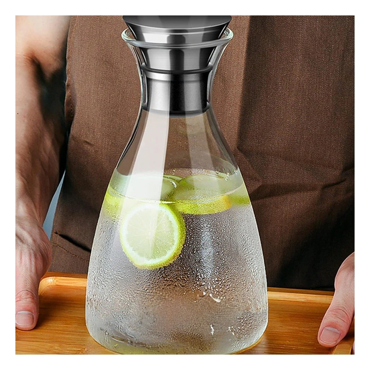 PACK4 ENVASE PARA ACOMPAÑAR REFRESCOS Y JUGOS NATURALES TRANSPARENTE 1600 ML Y+PAPEL REGALO - 5
