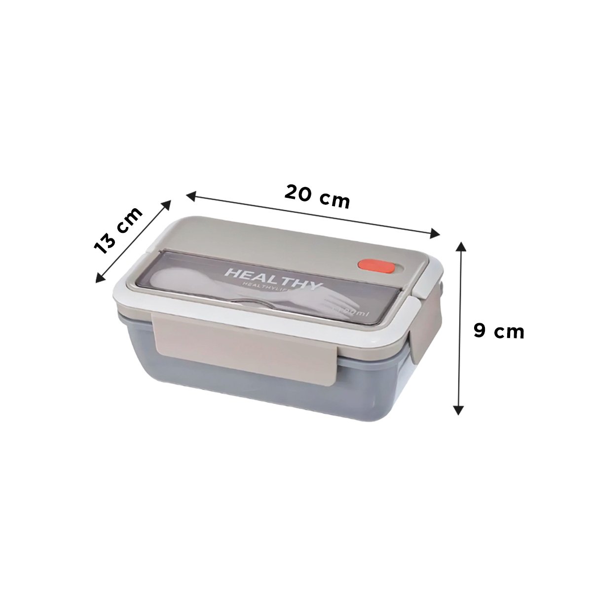 PACK4 CONSERVADOR VERSATIL PARA APILAR Y GUARDAR 1100ML Y CUBIERTOS PLOMO Y+PAPEL REGALO - 4