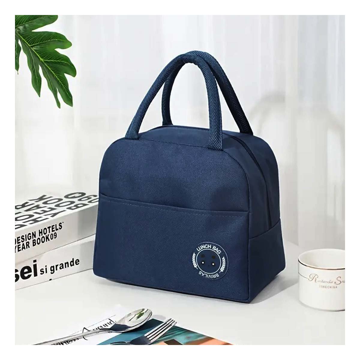 PACK12 MOCHILA TERMICA PERSONAL PARA SALIDAS ETIQUETA OSO AZUL MARINO - 3