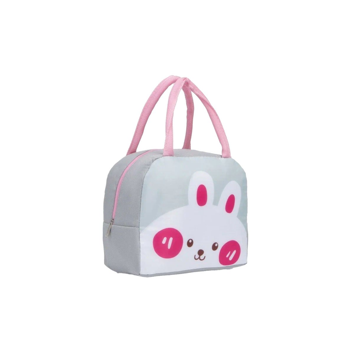 PACK4 LUNCH BOX TERMICA IDEAL PARA VIAJES Y EXCURSIONES CONEJO PLOMO CLARO Y+PAPEL REGALO - 3