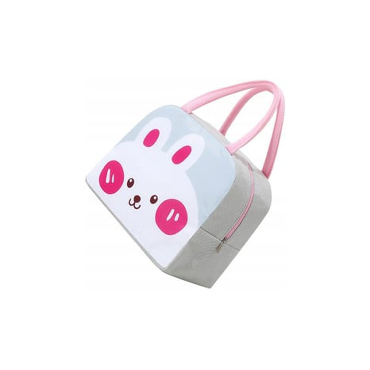 ESTUCHE DE COMIDA TERMICO RESISTENTE Y LIGERO CONEJO PLOMO CLARO Y+LIGAS REGALO - 3