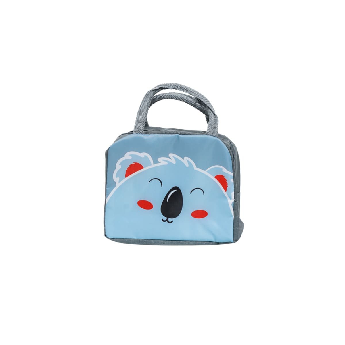PORTA ALIMENTOS TERMICO FACIL DE TRANSPORTAR Y PRACTICO KOALA PLOMO OSCURO Y+PAPEL REGALO - 1