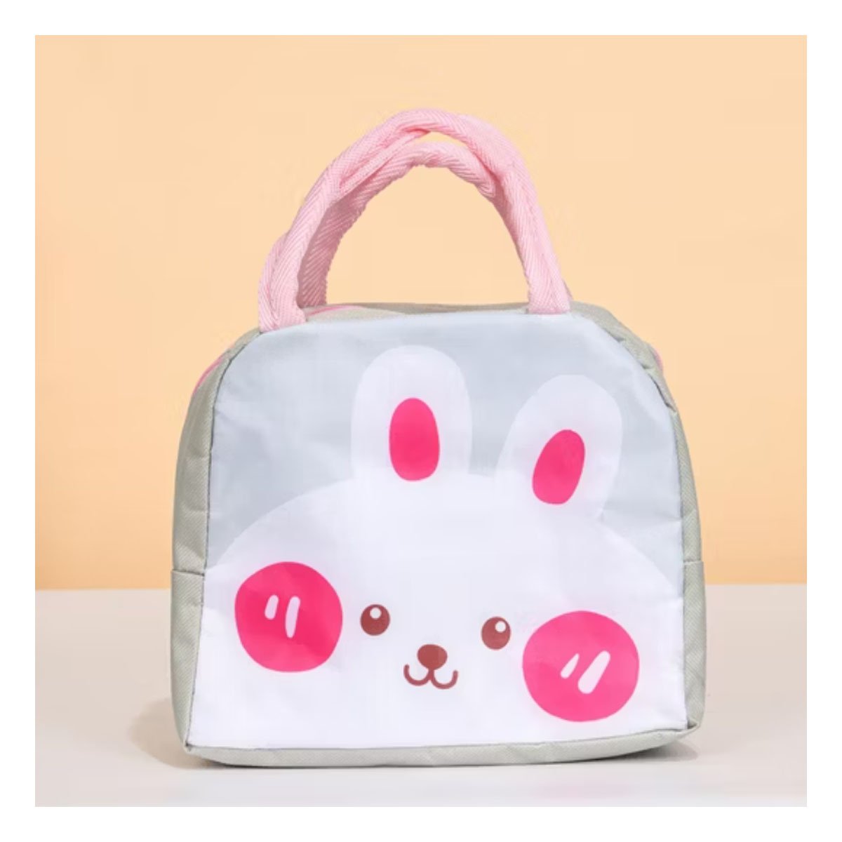 PACK2 LUNCH BOX TERMICA CON COMPARTIMENTOS Y ORGANIZADOR CONEJO PLOMO CLARO - 3