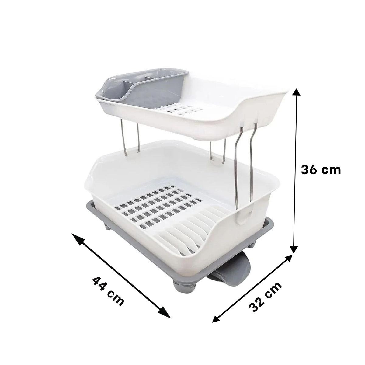 PACK6 MODULADOR PARA VAJILLA 2 NIVELES PLASTICO FACIL Y DURADERO PLOMO Y+PAPEL REGALO - 4