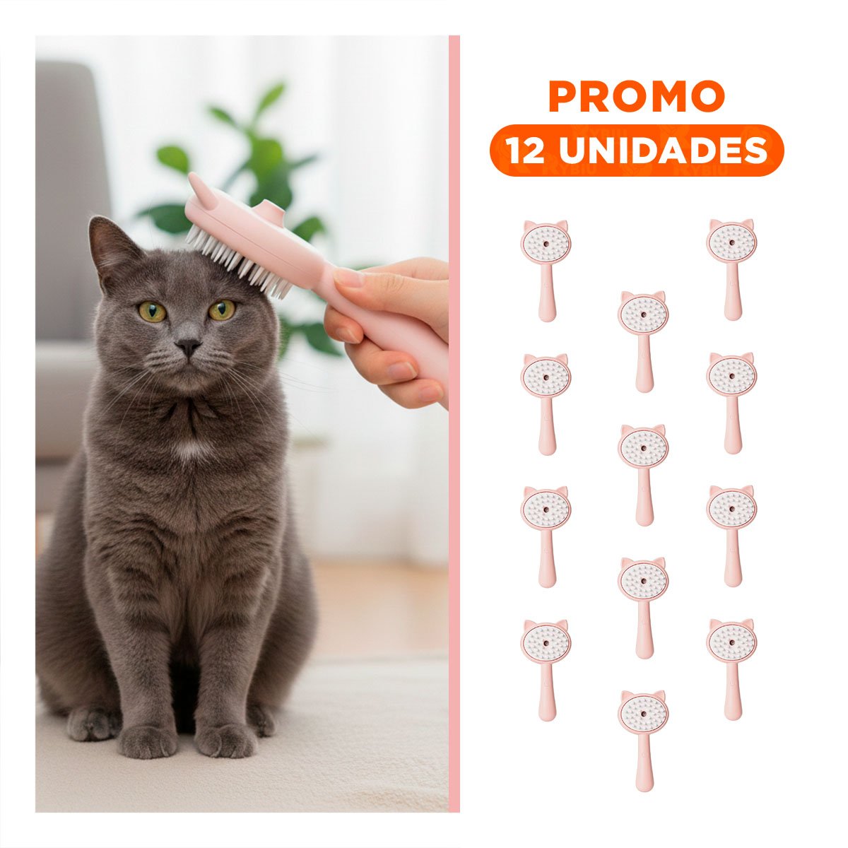 PACK12 PRODUCTO DE HIGIENE PARA MASCOTAS CON VAPOR SUAVE Y ESTILO CREATIVO Y+REGALO STICKER - 1