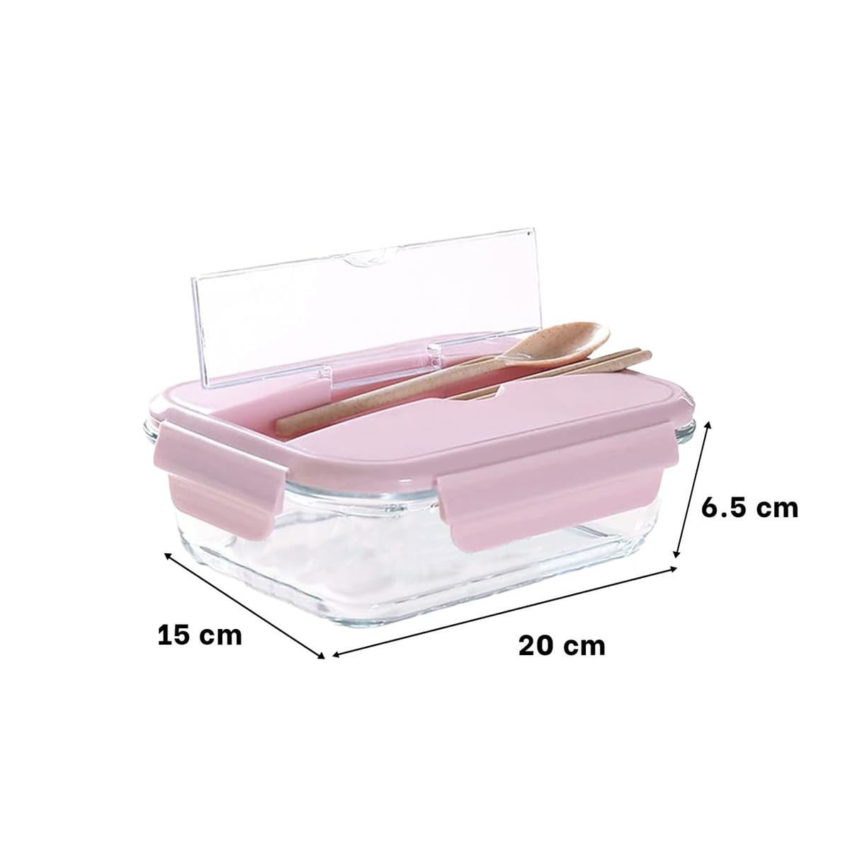 ENVASE CON SET DE CUBIERTOS PARA TRABAJO ROSADO Y+LIGAS REGALO - 4