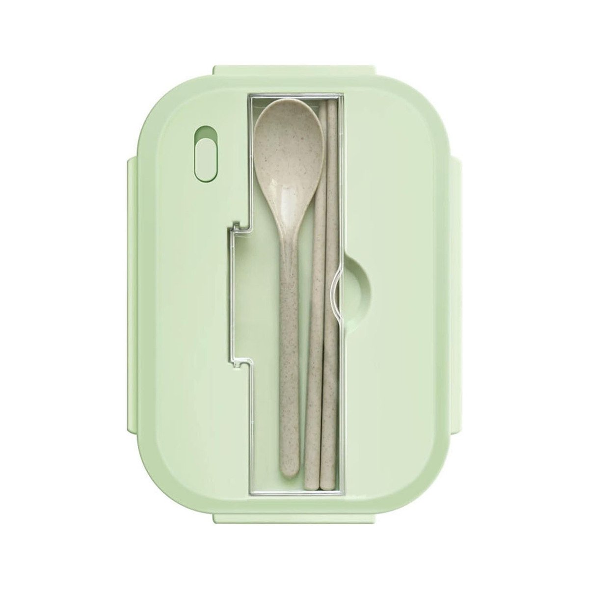 PACK4 UNIDAD REUTILIZABLE DE VIDRIO INCLUYE CUBIERTOS VERDE Y+PAPEL REGALO - 3