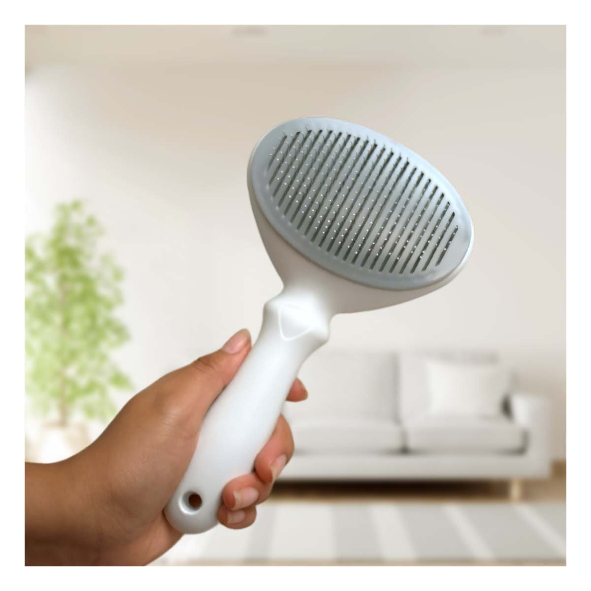 DISPOSITIVO REMOVEDOR DE PELUSA PLOMO Y BLANCO PARA SOFA Y PRENDAS Y+LIGAS REGALO - 1
